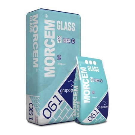 Mortero para bloques de vidrio - Morcem Glass