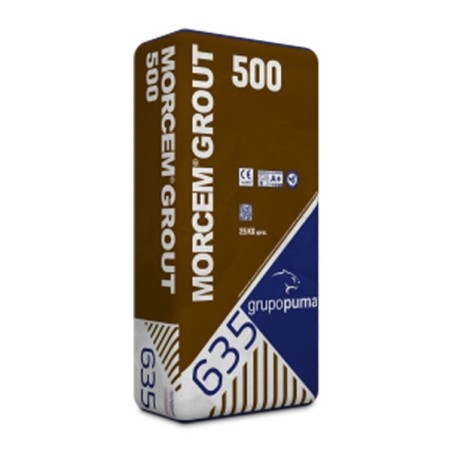 Mortero grout sin retracción - Morcem Grout 500
