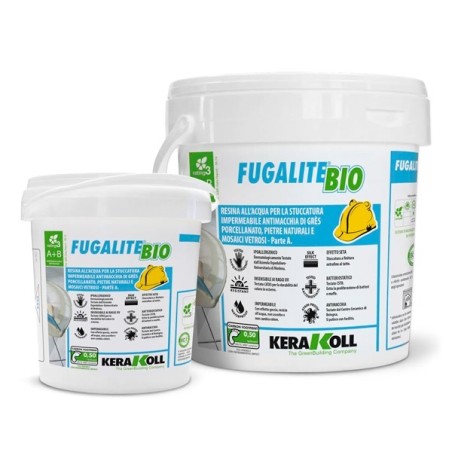 Rejuntado epoxi base acuosa hipoalergénico Kerakoll Fugalite Bio