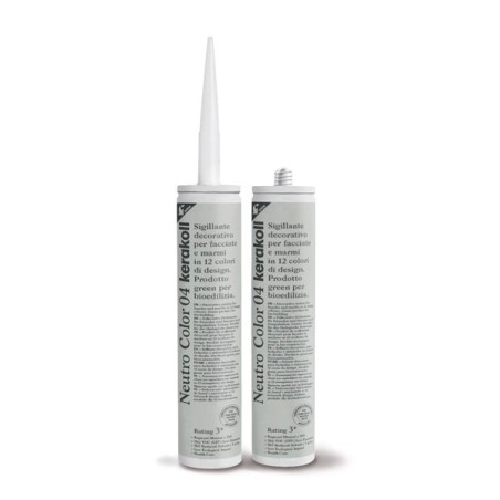 Silicona decorativa para fachadas y mármoles Neutro Color