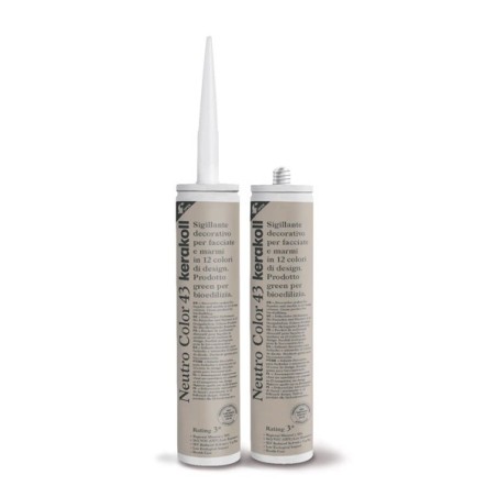 Silicona decorativa para fachadas y mármoles Neutro Color