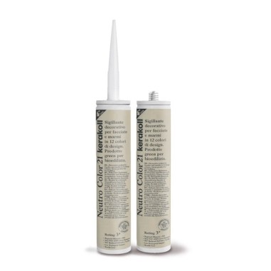 Silicona decorativa para fachadas y mármoles Neutro Color