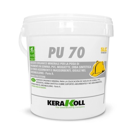 Adhesivo bicomponente resistente al agua para pvc PU 70