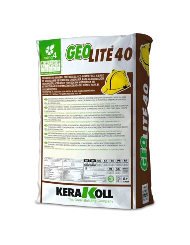 GeoLite 40 - Mortero de reparación semi rápido