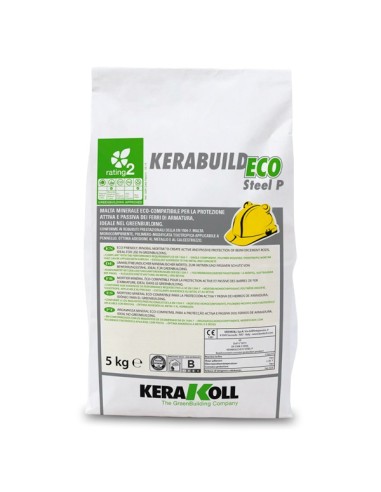 Kerabuild Eco Steel P – Mortero de reparación de armaduras