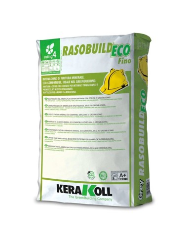 Rasobuild Eco Fino - Mortero de enlucido fino