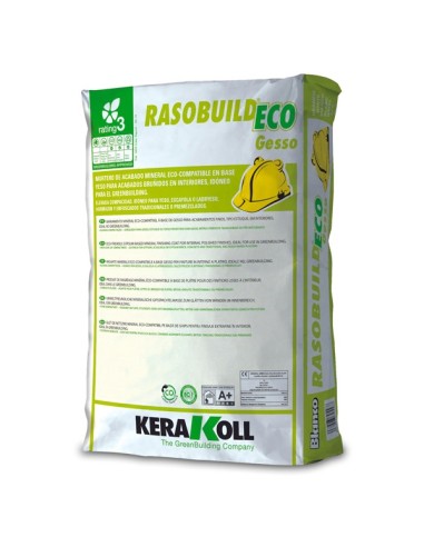 Rasobuild Eco Gesso - Mortero de yeso para enlucido