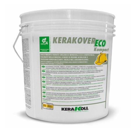 Revestimiento elástico fibrado Kerakover Eco Kompact Medio