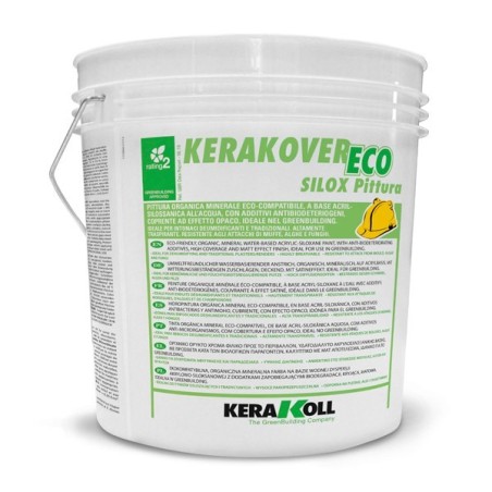Pintura siloxánica acuosa Kerakover Eco Silox Pittura