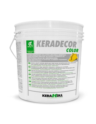 Keradecor Color - Pintura transpirable aterciopelada