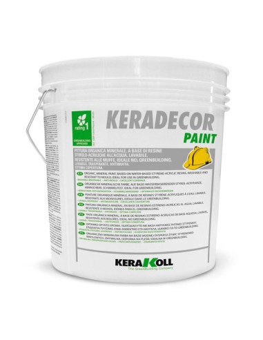 Keradecor Paint - Pintura estireno-acrílica base agua