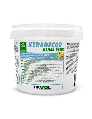 Keradecor Klima Paint - Pintura vinílica termoaislante