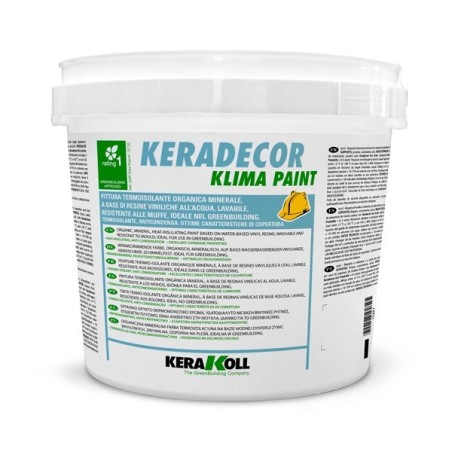 Pintura vinílica termoaislante  Keradecor Klima Paint