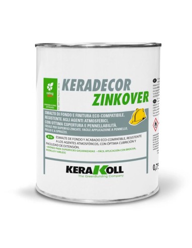 Keradecor Zinkover - Esmalte de fondo y acabado