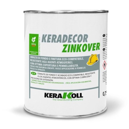 Esmalte de fondo y acabado Keradecor Zinkover