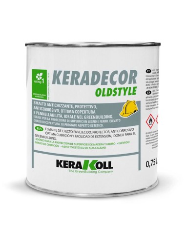 Keradecor Oldstyle - Esmalte de efecto envejecido