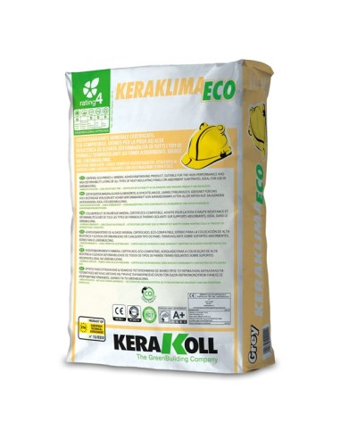 Keraklima Eco - Mortero y adhesivo para SATE