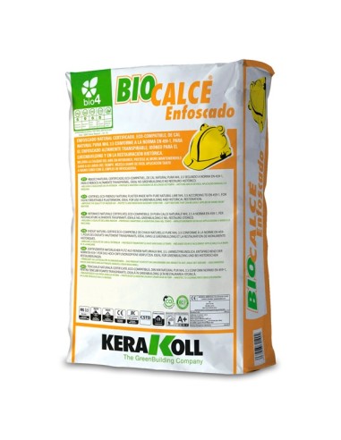 Biocalce Enfoscado - Mortero de cal transpirable