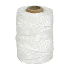 Cuerda blanca de polipropileno trenzado uso general