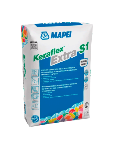 KERAFLEX EXTRA S1 GRIS - Adhesivo cementoso de altas prestaciones