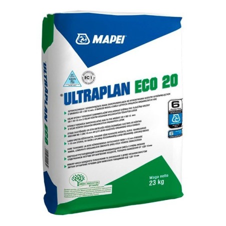 Mortero autonivelante rápido para interior ULTRAPLAN ECO 20