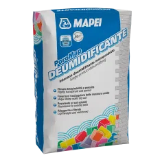 Mortero de revoque deshumidificante de cal mejorada POROMAP DEUMIDIFICANTE