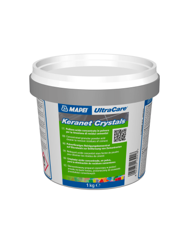 ULTRACARE KERANET CRYSTALS - Limpiador ácido concentrado en polvo 5 kg