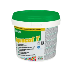 Mapei AQUACOL T - Adhesivo polimérico ultrarrápido pavimentos textiles y linóleo