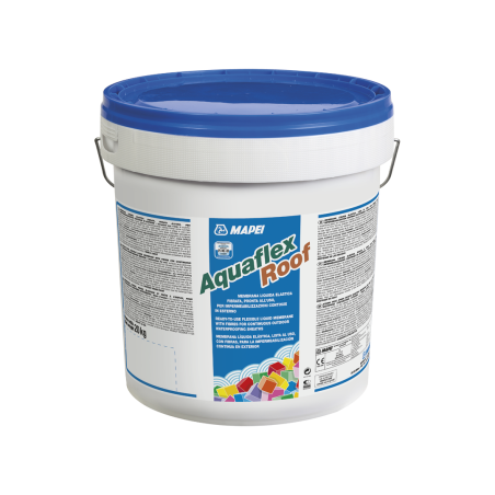 Mapei AQUAFLEX ROOF - Membrana impermeable elástica líquida para techos