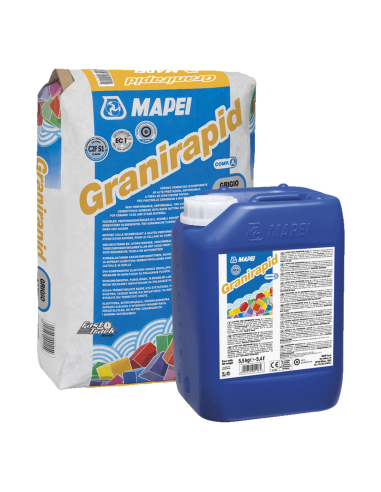 Mapei GRANIRAPID - Adhesivo cementoso bicomponente rápido