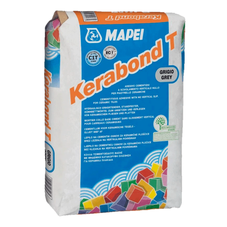 Adhesivo cementoso sin deslizamiento vertical Mapei KERABOND T