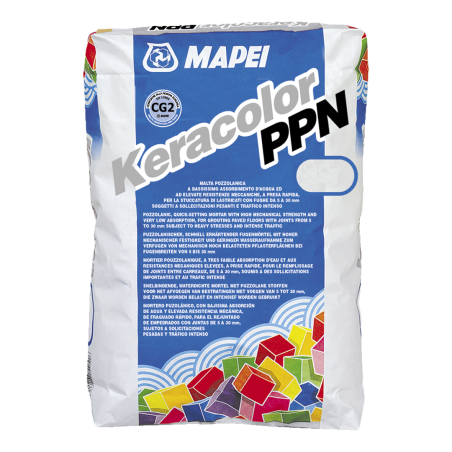 Mortero rápido para juntas de adoquines Mapei KERACOLOR PPN