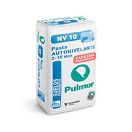 Mortero autonivelante capa fina 2-10 mm Pulmor NV 10