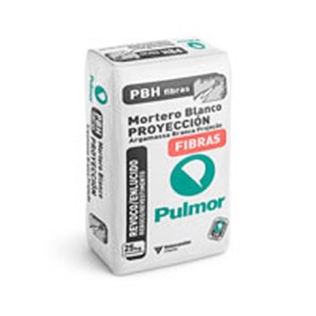 Pulmor PBH Fibra - Mortero de revoco proyectable