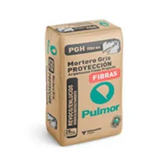 Pulmor PGH Fibras - Mortero de enlucido hidrófugo proyectable