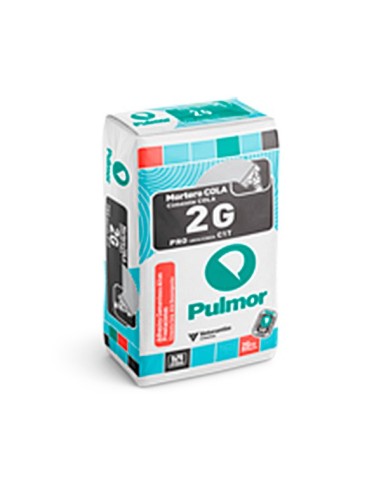 Pulmor 2G - Adhesivo cementoso de altas prestaciones C1T