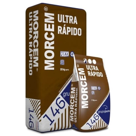 Morcem Ultra Rápido - Mortero hidráulico rápido