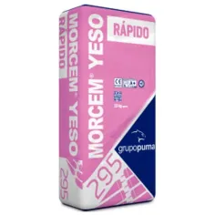 Morcem Yeso rápido - Yeso manual fraguado rápido
