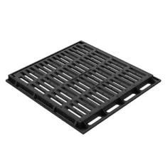 Rejilla de fundición dúctil cuadrada abatible Clase C-250 2