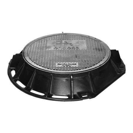 Tapa y aro para pozo de 720 mm en fundición D400 ENDESA UNELCO B2