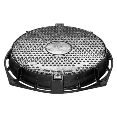 Tapas para arquetas en fundición dúctil D-400 Ø 610 mm H 100 mm