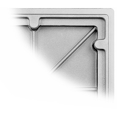 Tapas para arquetas estancas en fundición de aluminio tráfico ligero