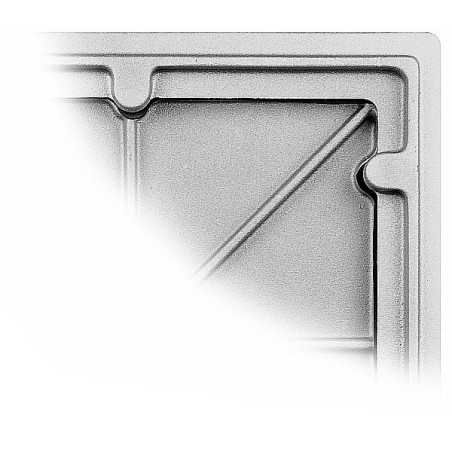 Tapas para arquetas estancas en fundición de aluminio tráfico ligero