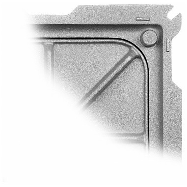 Tapas de arquetas estancas de aluminio rellenable tráfico moderado