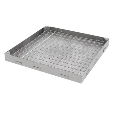 Tapas para arquetas estancas en acero inoxidable rellenable - Normal