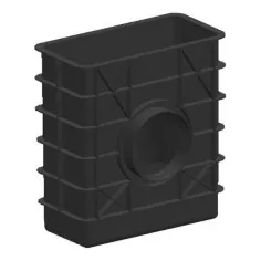 Arqueta sifonica de polipropileno 467x236x500 mm