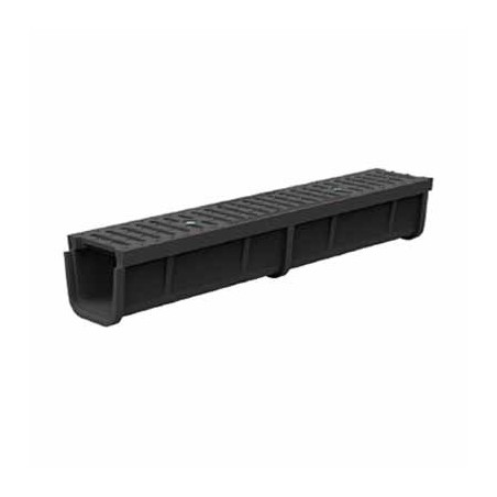 Canaleta y rejilla de fundición dúctil 195x765 mm - Clase D400