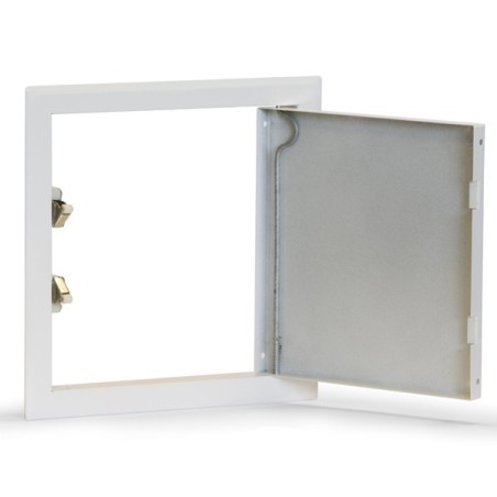 Trampilla registro lacada blanca 200x200 mm