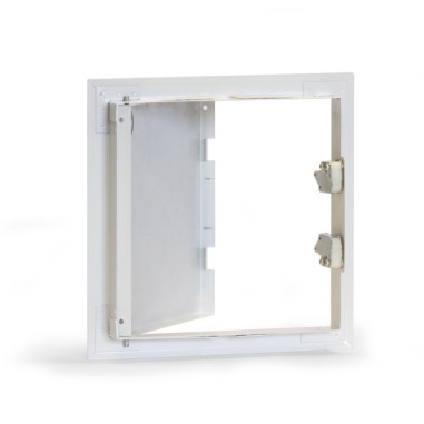 Trampilla registro lacada blanca 200x200 mm