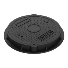 Tapas para arquetas en composite C-250 Ø 600 mm H 75 mm